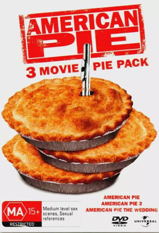 AMERICAN PIE - 3 MOVIE PIE PACK 3DVD VG+