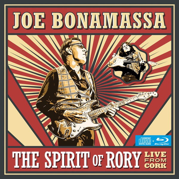 JOE BONAMASSA - SPIRIT OF RORY LIVE FROM CORK NEW CD/BLU-RAY DVD
