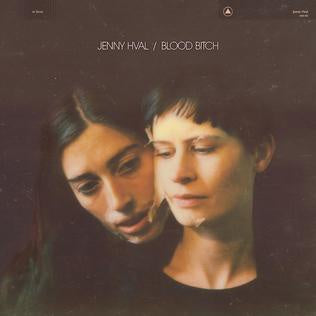 HVAL JENNY-BLOOD BITCH CLEAR VINYL LP NM COVER EX