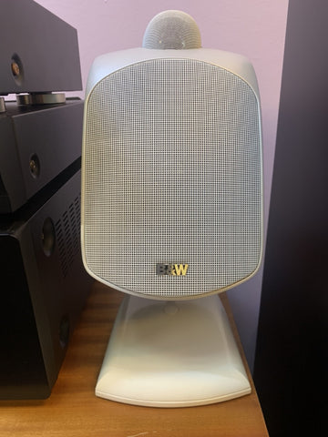 BOWERS & WILKINS LM1 SPEAKERS WHITE 2ND HAND