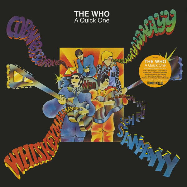 WHO THE-A QUICK ONE GREEN/ ORANGE MONO 2LP *NEW*