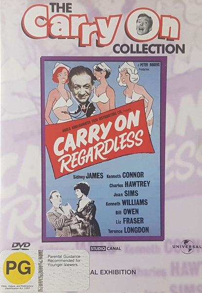 CARRY ON REGARDLESS - DVD VG+