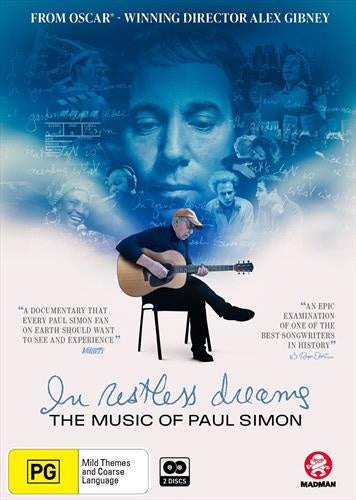 IN RESTLESS DREAMS: THE MUSIC OF PAUL SIMON 2DVD *NEW*