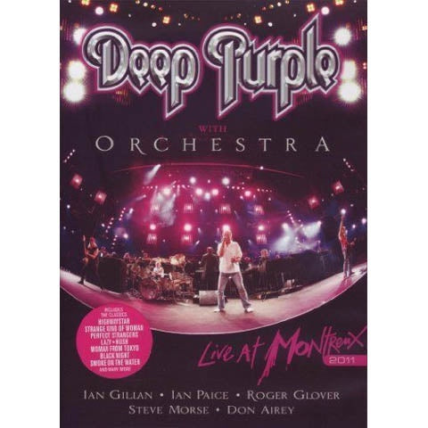 DEEP PURPLE WITH ORCHESTRA-LIVE AT MONTREUX 2011 DVD NM