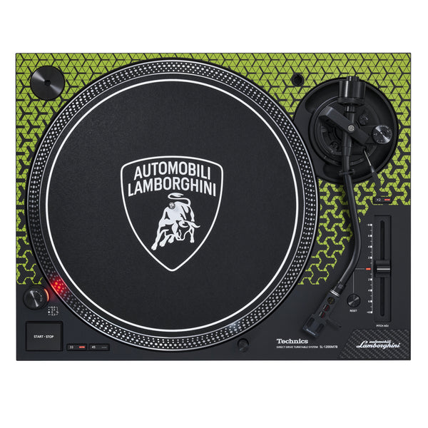 TECHNICS SL-1200M7B - AUTOMOBILI LAMBORGHINI Edition - Direct-Drive Turntable - GREEN *NEW*