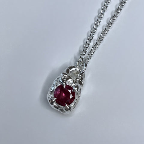 BEBE MAE - DROPLET PENDANT RUBY *NEW*