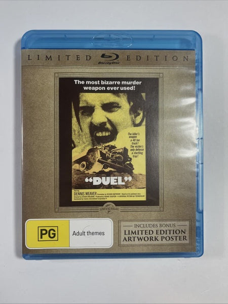 DUEL-LIMITED EDITION 1971 BLURAY NM