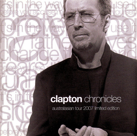 CLAPTON ERIC- CHRONICLES AUSTRALASION TOUR LTD ED 2CD VG