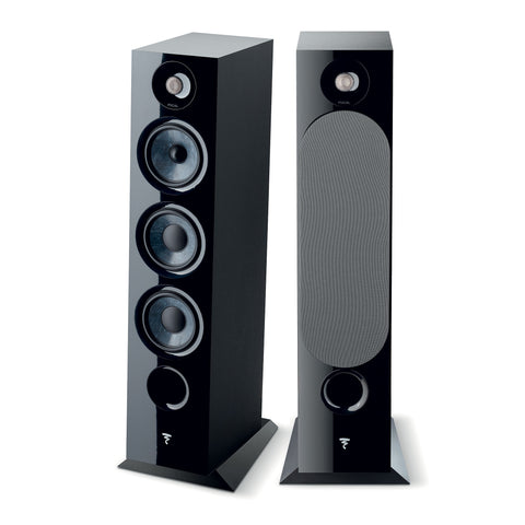 FOCAL-CHORA 826 FLOORSTANDING SPEAKERS BLACK *NEW* were $3399 save $700 now...