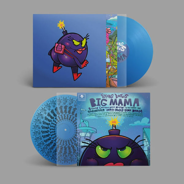 FLYING LOTUS-BIG MAMA BLUE VINYL 12" EP *NEW*