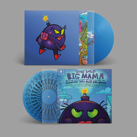 FLYING LOTUS-BIG MAMA BLUE VINYL 12" EP *NEW*