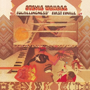 WONDER STEVIE-FULFILLINGNESS' FIRST FINALE LP EX COVER EX