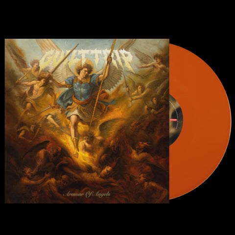 GUILT TRIP-ARMOUR OF ANGELS BURN ORANGE VINYL LP *NEW*
