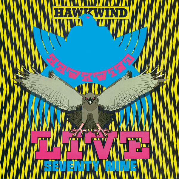 HAWKWIND-LIVE SEVENTY-NINE CLEAR VINYL LP *NEW*