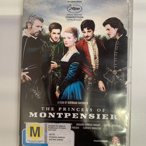 PRINCESS OF MONTPENSIER THE-DVD VG+
