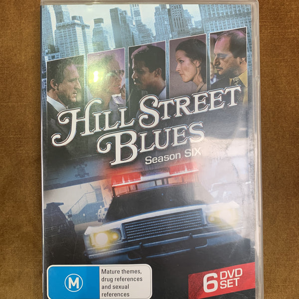 HILL STREET BLUES-SEASON SIX 6DVD VG+