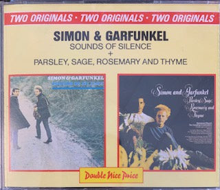 SIMON & GARFUNKEL-SOUNDS OF SILENCE/PARSLEY, SAGE, ROSEMARY AND THYME 2CD VG+