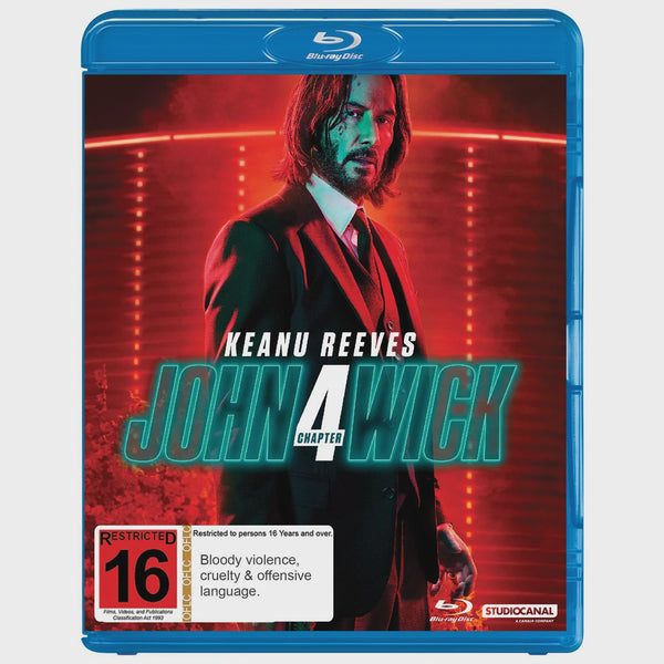 JOHN WICK 4 - BLURAY VG+