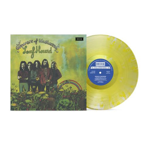 LEAF HOUND-GROWERS OF MUSHROOMS CLEAR/ YELLOW VINYL LP *NEW*