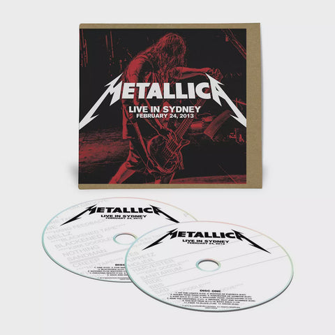 METALLICA- LIVE IN SYDNEY FEBRUARY 24 2013 2CD VG+