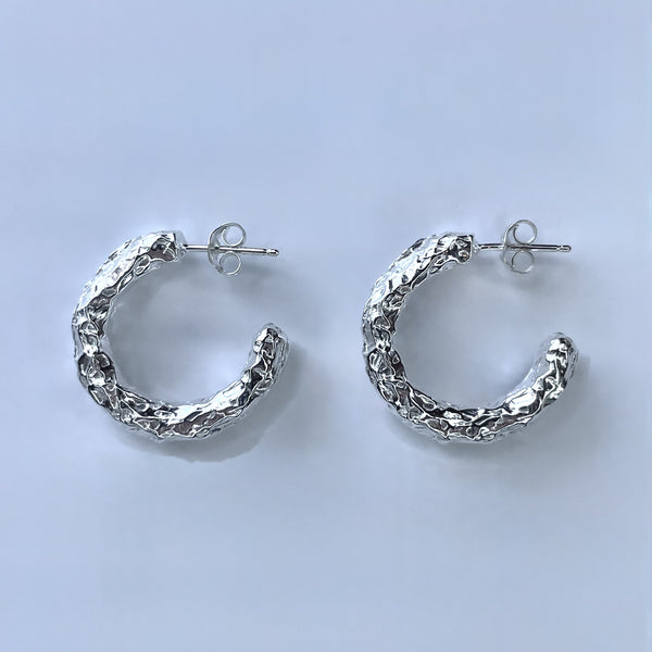 BEBE MAE - FOIL HOOPS LARGE *NEW*