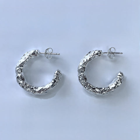 BEBE MAE - FOIL HOOPS LARGE *NEW*