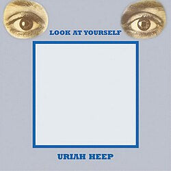 URIAH HEEP-LOOK AT YOURSELF CLEAR VINYL LP NM  COVER VG+