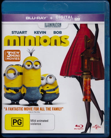 MINIONS-BLURAY NM