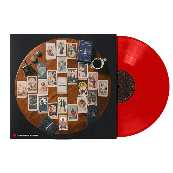 EVERYTHING IS RECORDED-TEMPORARY RED VINYL LP *NEW*