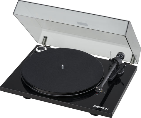 PROJECT-ESSENTIAL III PHONO BLACK TURNTABLE *NEW* WAS $799.99 NOW $699.99