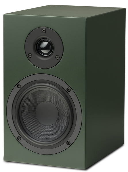 PROJECT SPEAKERBOX 5 S2 BOOKSHELF SPEAKERS - SATIN GREEN *NEW*