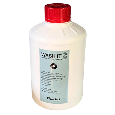 PROJECT WASH IT 2 ECO-FRIENDLY RECORD CLEANING FLUID 1L *NEW*