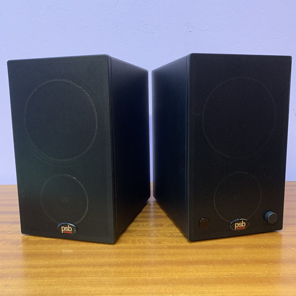 PSB ALPHA AM3 POWERED SPEAKERS BLACK 2ND HAND