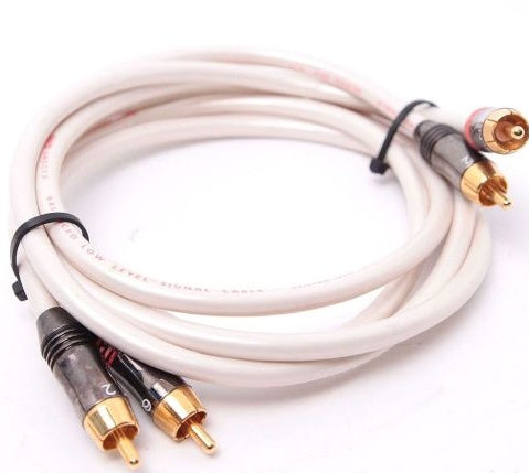 QED QNECT 2 LOW LEVEL INTERCONNECTS 1M PAIR 2ND HAND