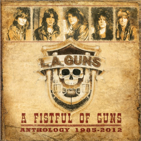 L.A. GUNS-A FISTFUL OF GUNS 2CD VG+