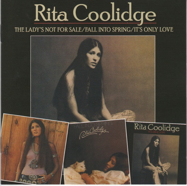 COOLIDGE RITA-THE LADY'S NOT FOR SALE/FALL INTO SPRING/IT'S ONLY LOVE 2CD NM