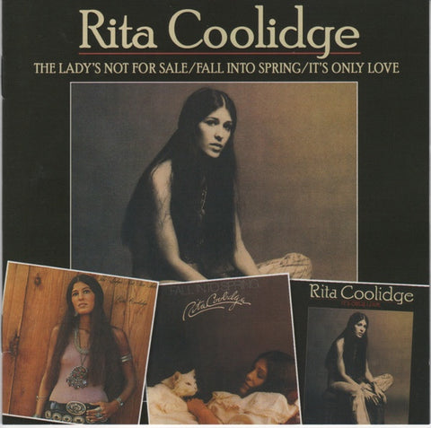 COOLIDGE RITA-THE LADY'S NOT FOR SALE/FALL INTO SPRING/IT'S ONLY LOVE 2CD NM