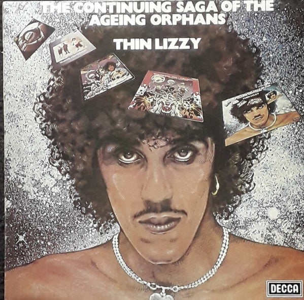THIN LIZZY-THE CONTINUING SAGA OF THE AGEING ORPHANS LP VG COVER VG+