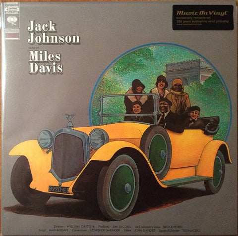 DAVIS MILES-JACK JOHNSON LP NM COVER EX