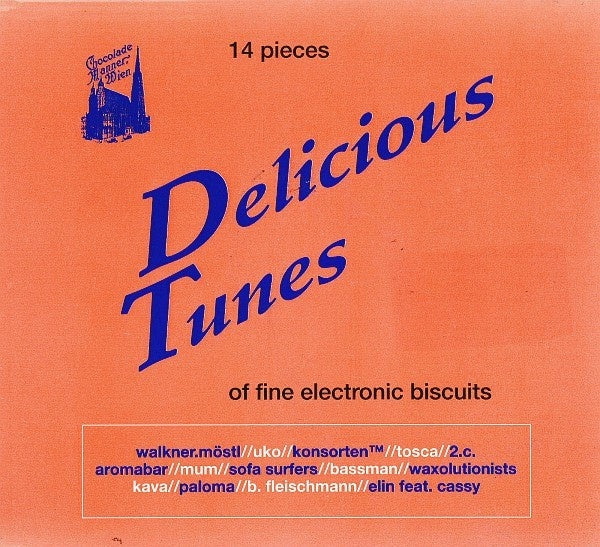 DELICIOUS TUNES 14 PIECES OF FINE ELECTRONIC BISCUITS- VARIOUS ARTISTS CD VG+