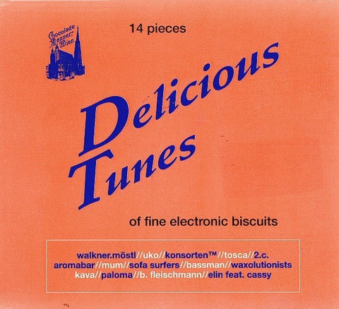 DELICIOUS TUNES 14 PIECES OF FINE ELECTRONIC BISCUITS- VARIOUS ARTISTS CD VG+