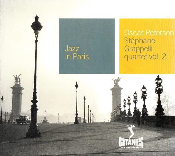 PETERSON OSCAR STEPHANE GRAPPELLI QUARTET - VOL.2 JAZZ IN PARIS CD VG+