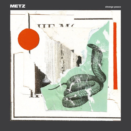 METZ-STRANGE PEACE LP EX COVER EX