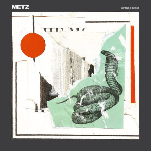METZ-STRANGE PEACE LP EX COVER EX