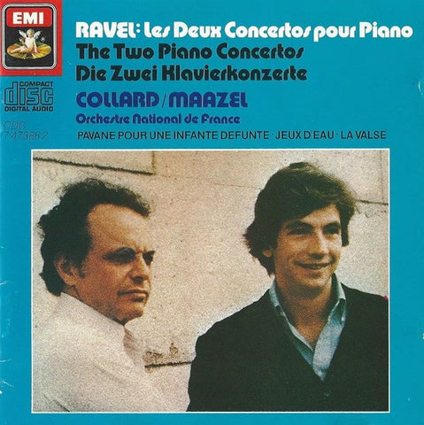 RAVEL- THE TWO PIANO CONCERTOS MAAZEL CD NM