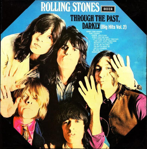 ROLLING STONES-THROUGH THE PAST DARKLY (BIG HITS VOL.2) LP EX COVER VG