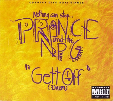 PRINCE AND THE NPG- GETT OFF CDSINGLE VG+