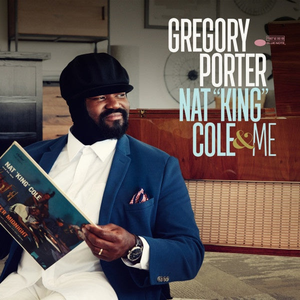 PORTER GREGORY-NAT KING COLE & ME BLUE VINYL 2LP NM COVER EX