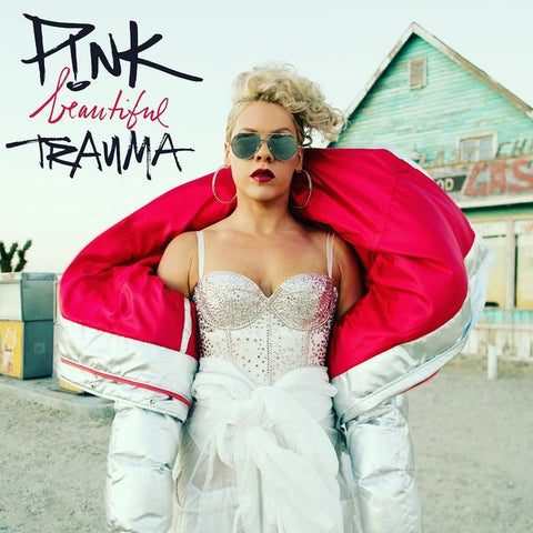 PINK-BEAUTIFUL TRAUMA CD VG