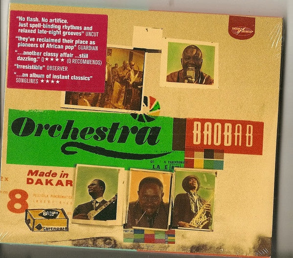 ORCHESTRA BAOBAB- MADE IN DAKAR CD VG+